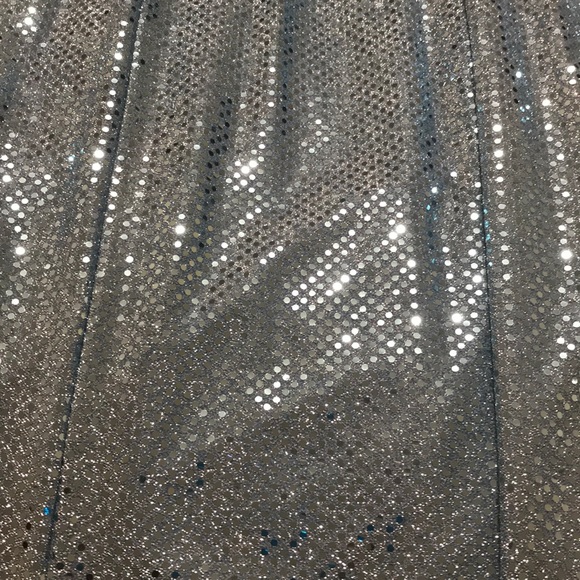 Blue sequin Mermaid Gown - Picture 7 of 7